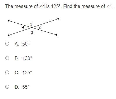 PLEASE HELP URGENT 20 POINTS Select the measure of the complement or supplement of-example-1