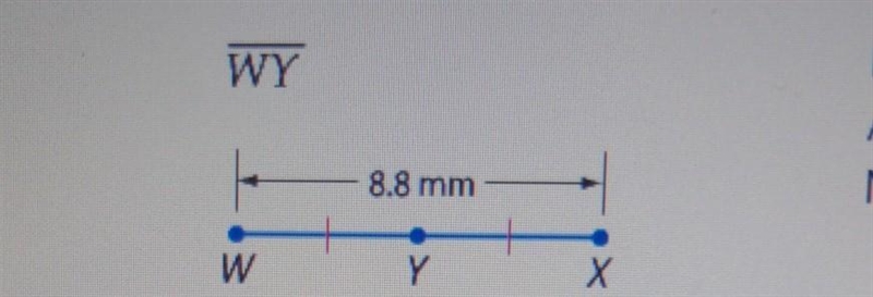 Find the measurement of segment WY. Assume that each figure is not drawn to scale-example-1