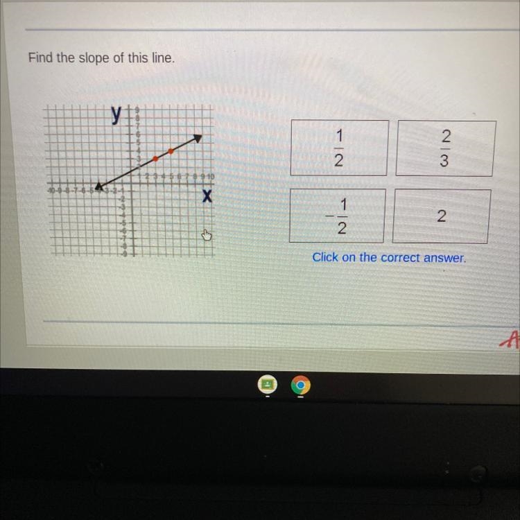 Find the slope of this line-example-1