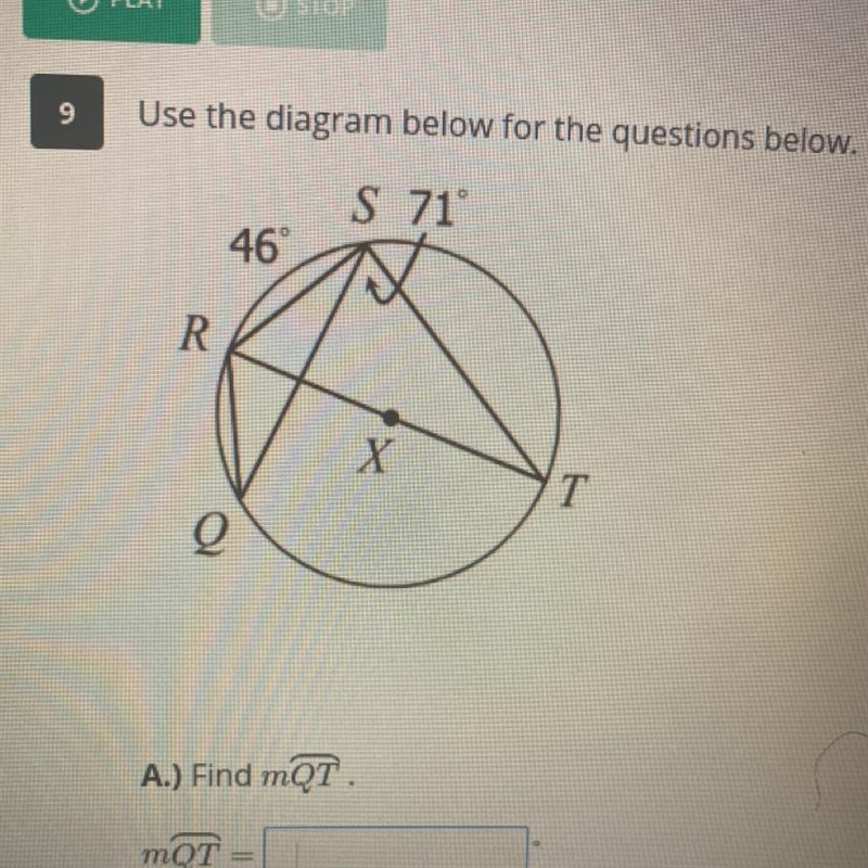 Find arc length for QT-example-1