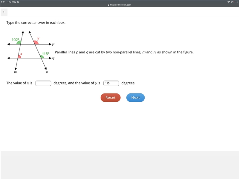 I think I know the y but for the x I have no idea, if you can give me both of them-example-1