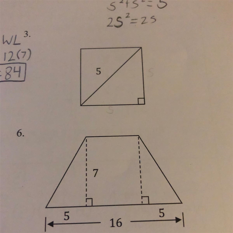 Not sure how to do this! I’m supposed to find the area of each shape, but the slits-example-1