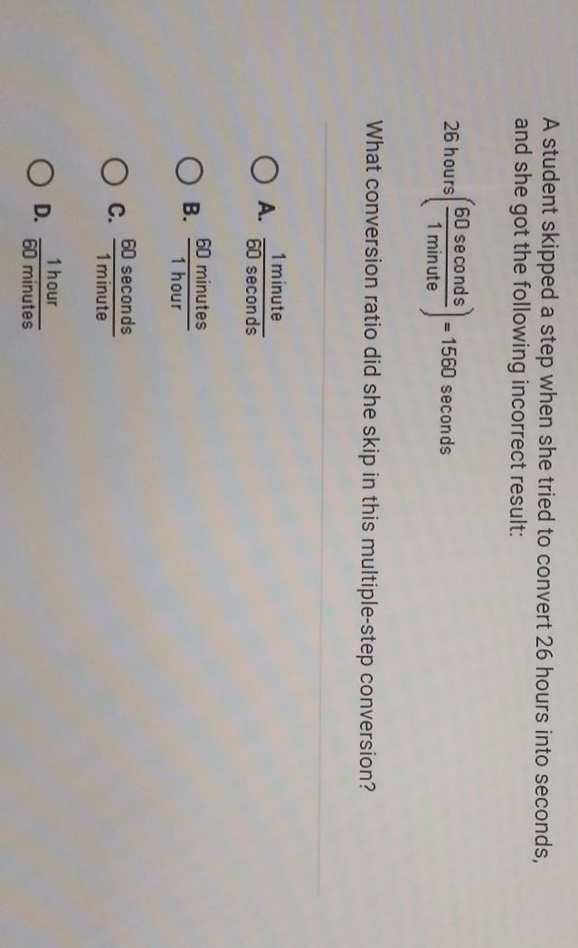 What conversion ratio was skipped in this multiple-step conversion? ​-example-1