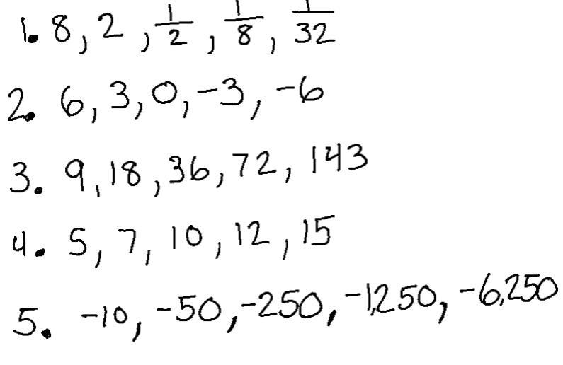 State if this sequence is Arithmetic, Geometric, or neither-example-1