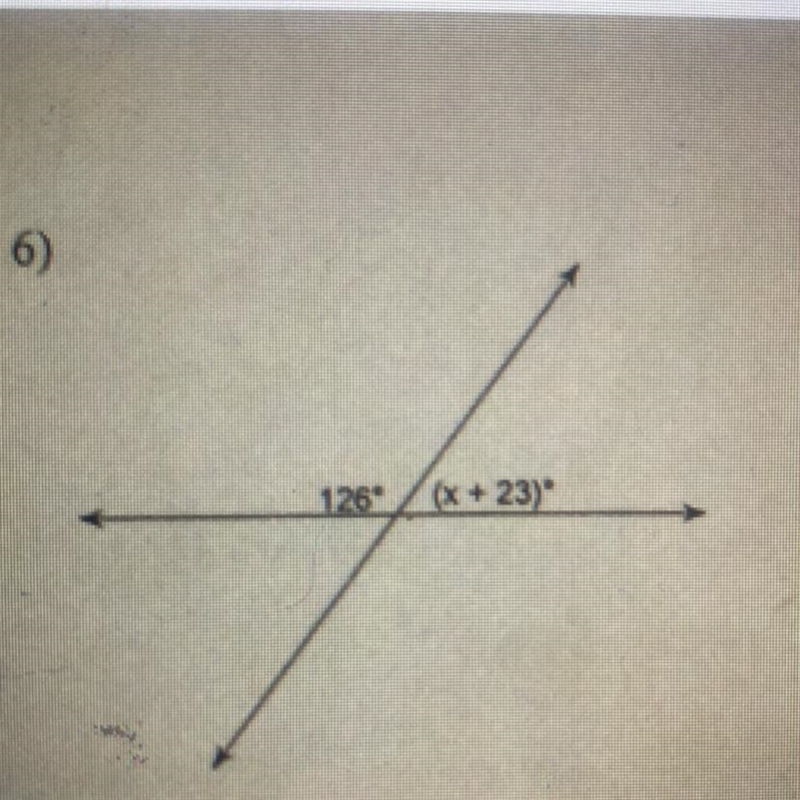 6) Find the value of x-example-1