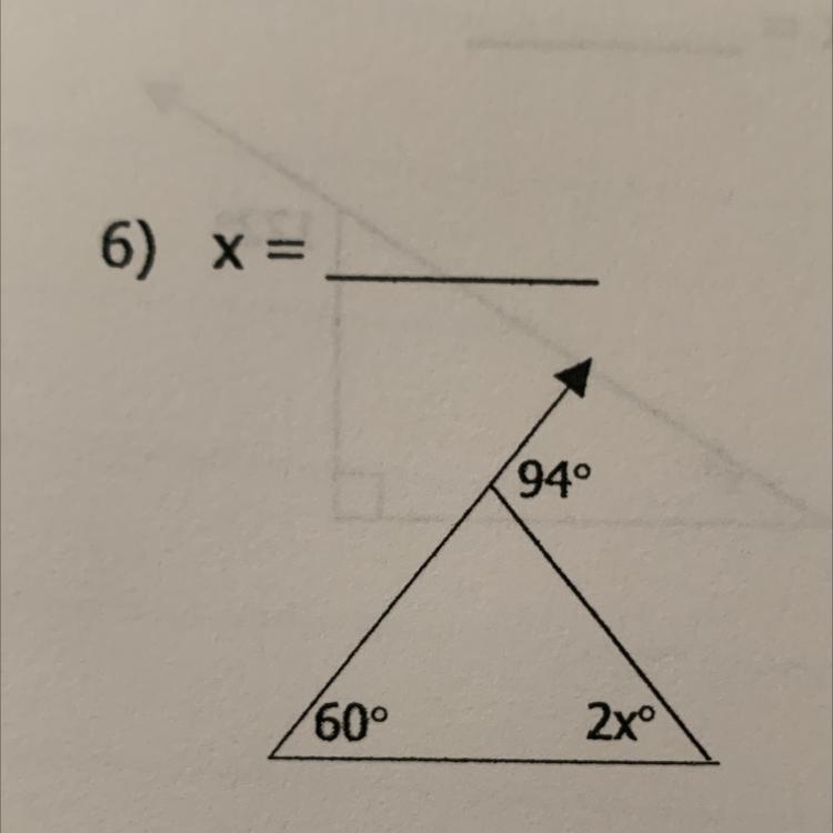 I need help!!!! what does x equal?-example-1