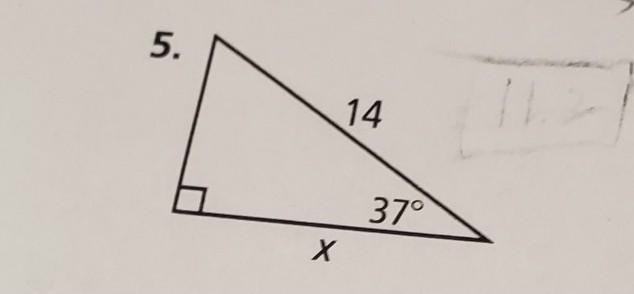 Find value of x below.​-example-1