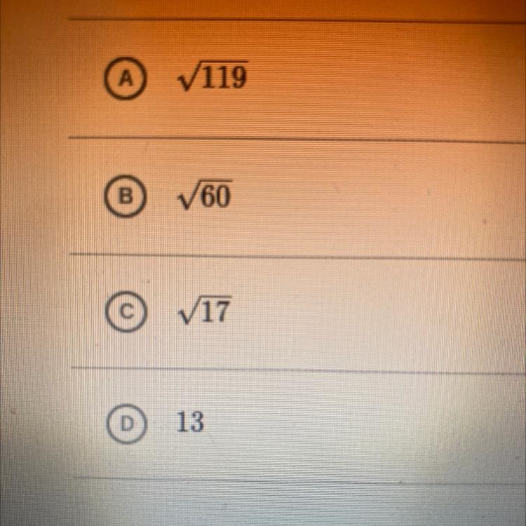 What is the length of the line? Choose 1 answer: pls i suck when it comes to this-example-1