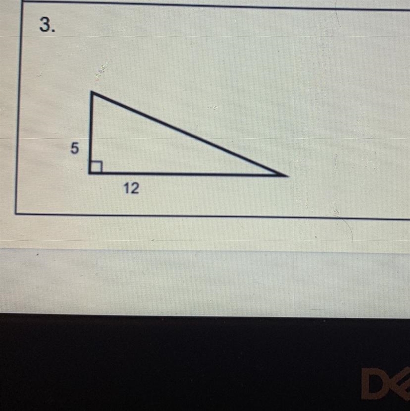 Find the missing hypotenuse-example-1