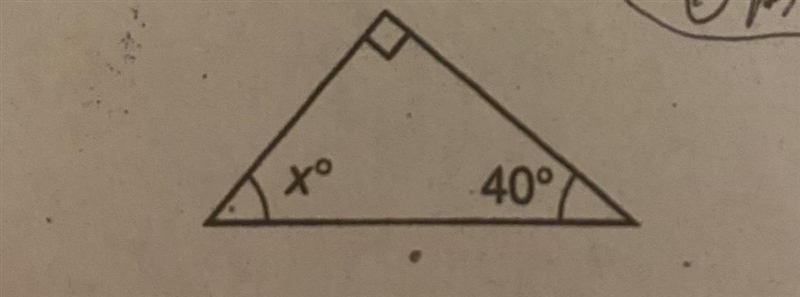 Please help quick!!!! Find x.-example-1