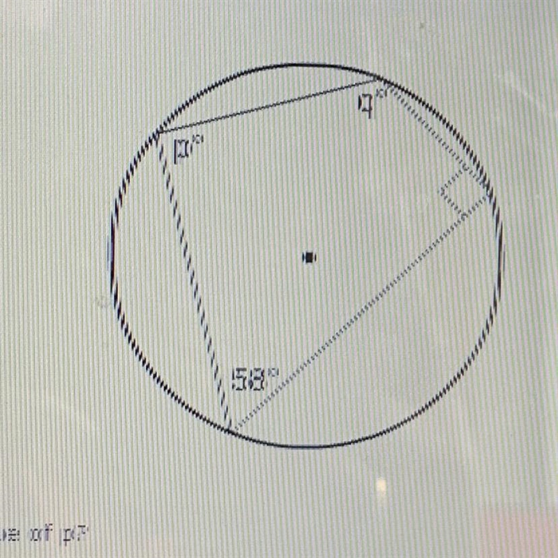 What is the value of p? A)180 B)90 C) 116 D)58 Can someone help I don’t understand-example-1