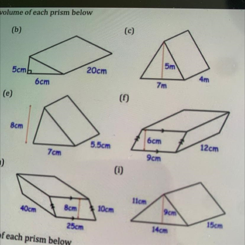 I need the volume of e and f-example-1