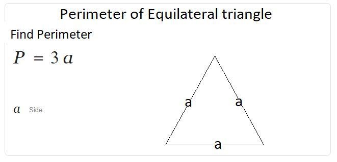 Is the perimeter of an equilateral triangle proportional to the side length of the-example-1