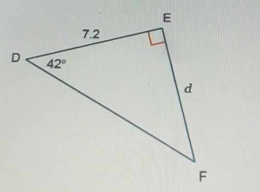 Please help!! What is d to the nearest hundredth?​-example-1