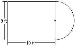 Which is the best approximation of the area of this composite figure?-example-1