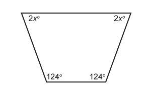 The interior angles formed by the sides of a quadrilateral have measures that sum-example-1