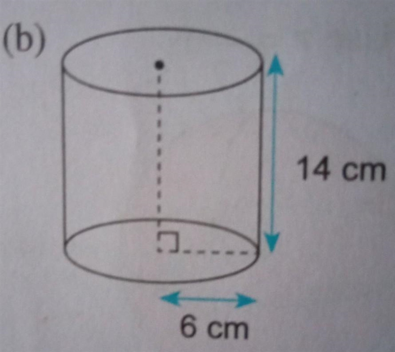 Calculate the surface area of the three-dimensional objects below.​-example-1