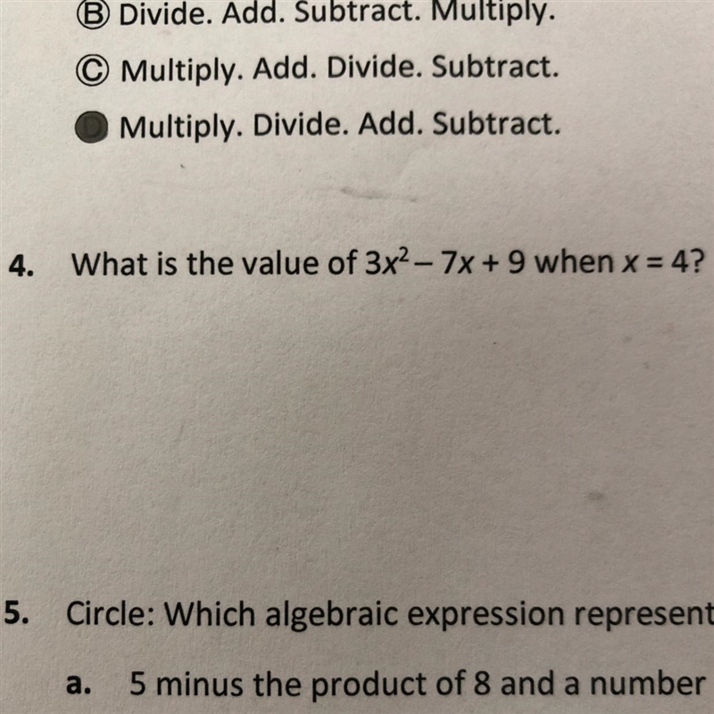 I need help please and explain your answer it’s number 4-example-1