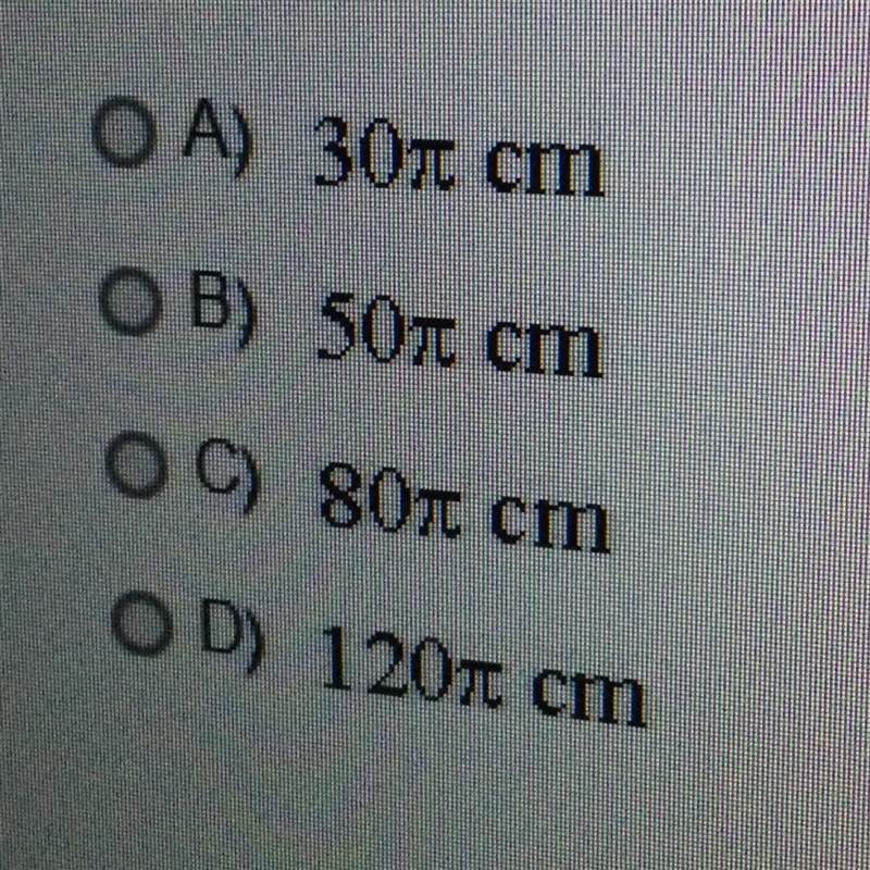 Please help The circumference of a plate is 10 centimeters. If the radius of the plate-example-1