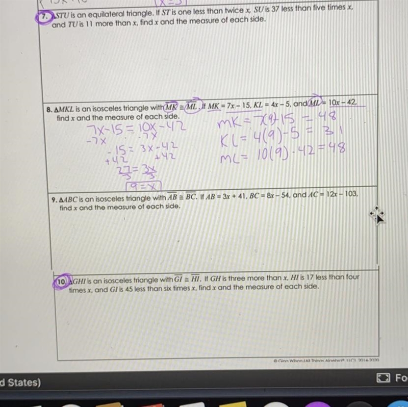 Someone please do question 7 9 and 10-example-1