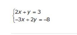 Use the substitution method to solve the system of equations. A. (5,-7) B. (-1,-5) C-example-1