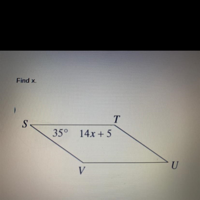 Find x. A.2.14 B.10 C.22.8 D.35-example-1