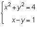 Which graph represents the solution of the system?-example-1