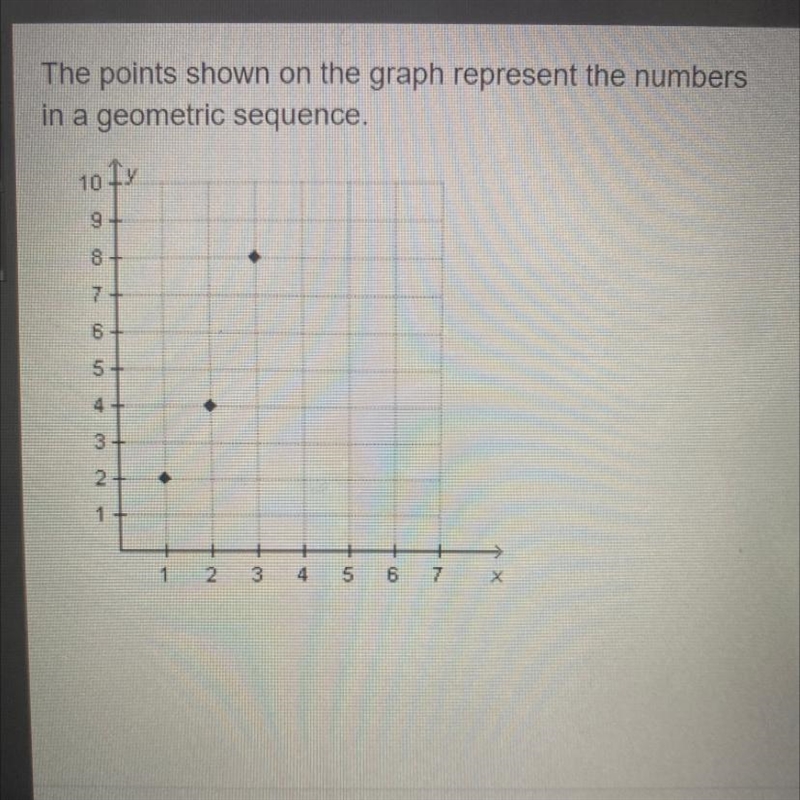 What is the initial value of the sequence? 1 2 3 8-example-1