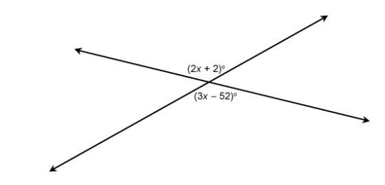 What is the value of x? Enter your answer in the box. x =?-example-1