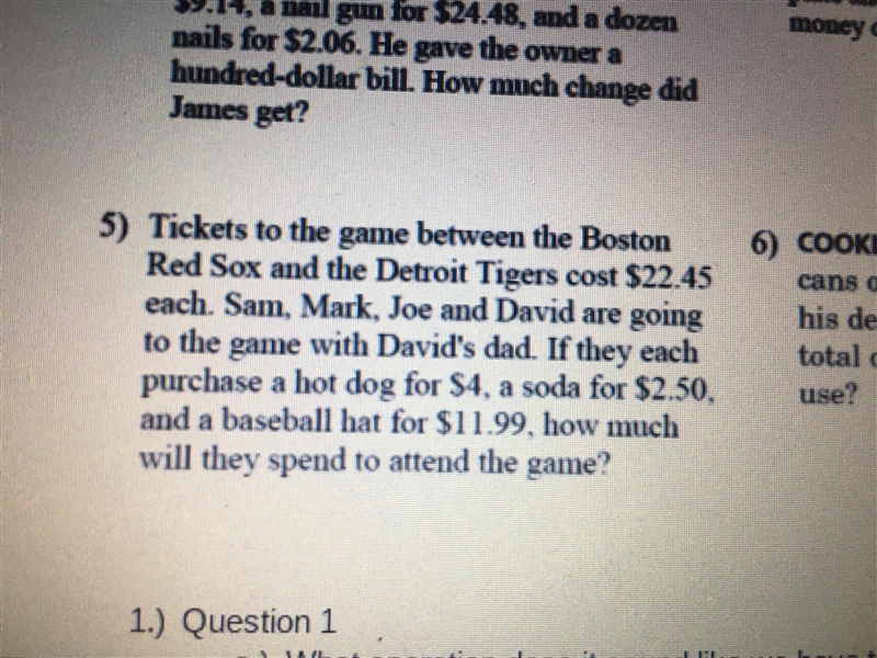 Look at question 5 not the other ones and just answer please-example-1