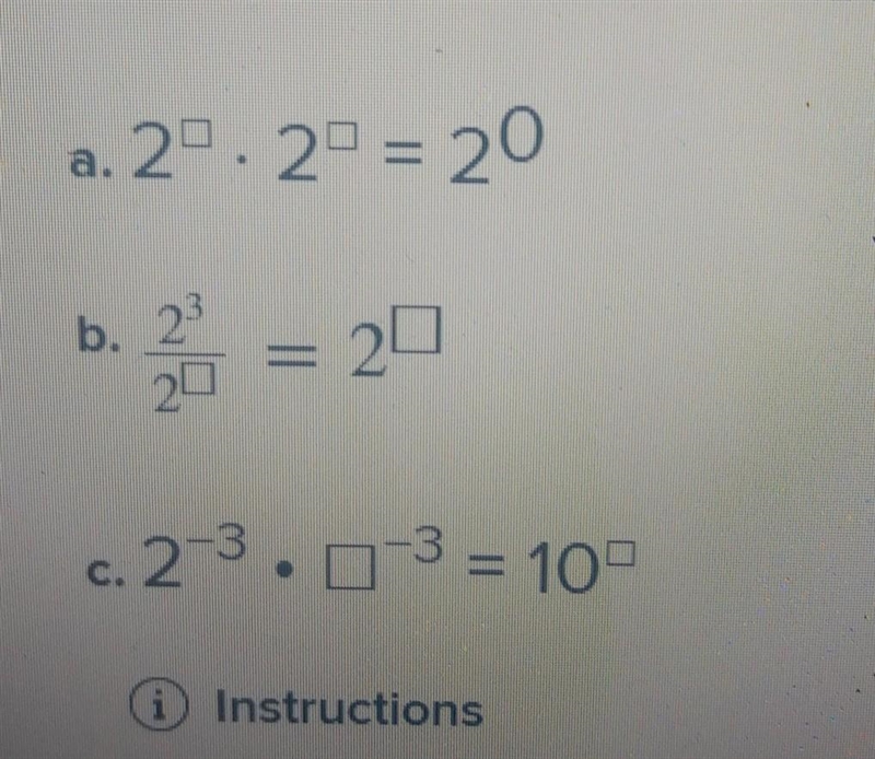 Determine what number should be in the box so that each equation is true and each-example-1