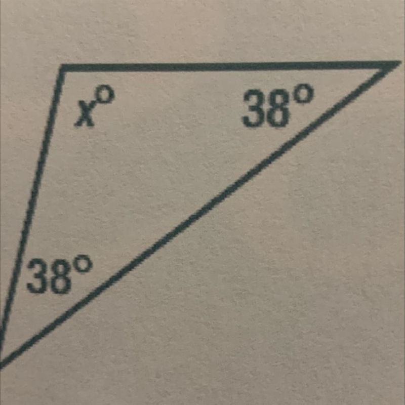 Find the missing interior angle for the triangle-example-1