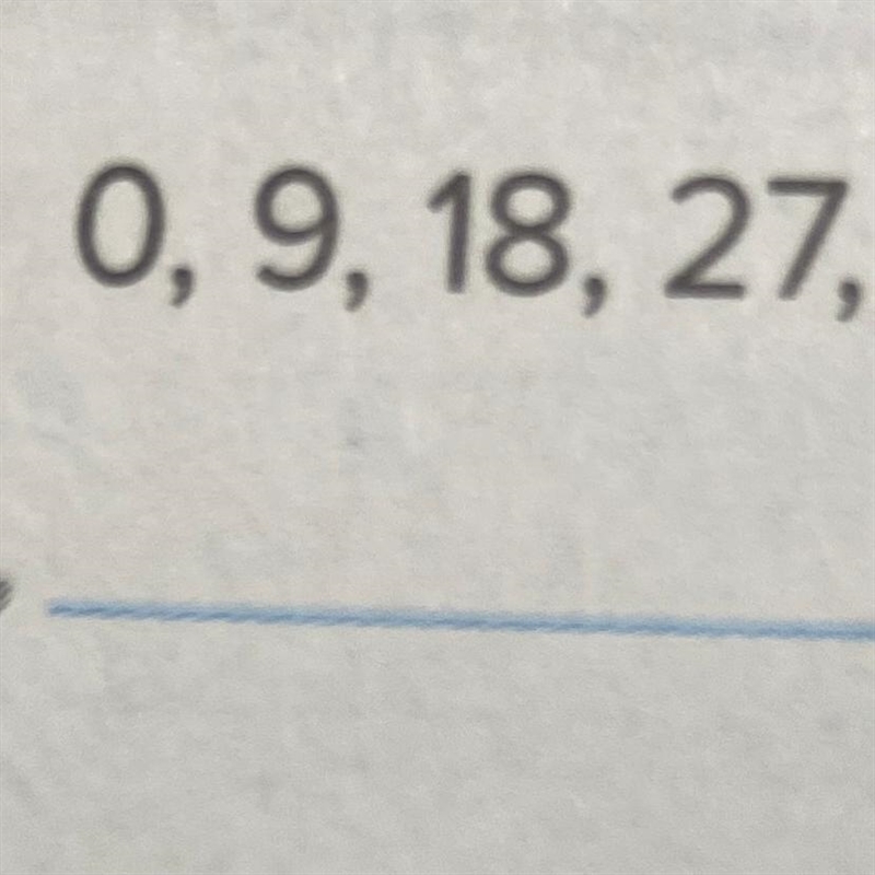 Describe the relationship between the terms in each arithmetic sequence. Then write-example-1