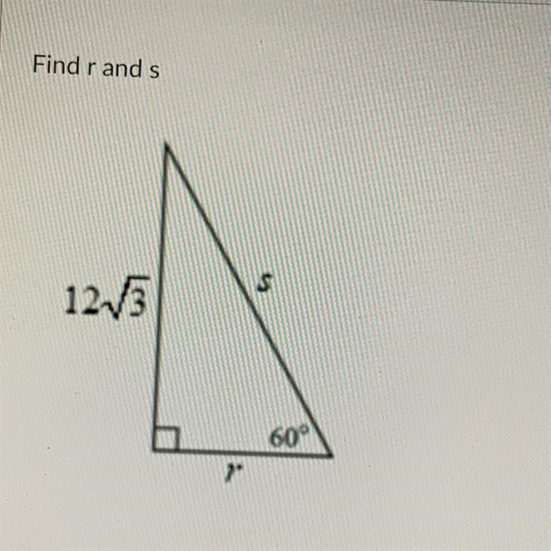 Find r and s. PLS HELP AND QUICK!-example-1