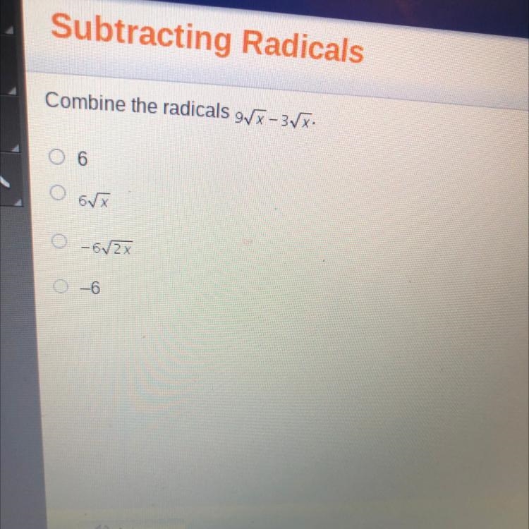 Combine the radicals-example-1