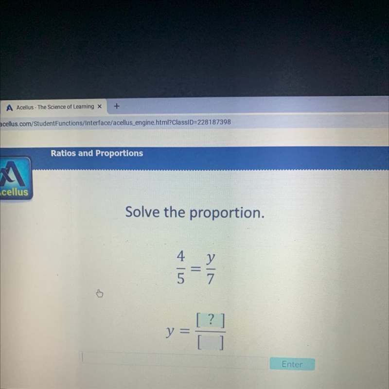 Solve the proportion-example-1