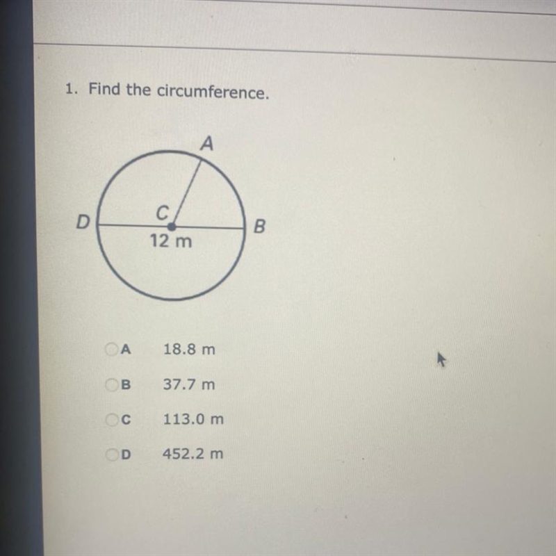 Fine the circumference... need answer quick-example-1