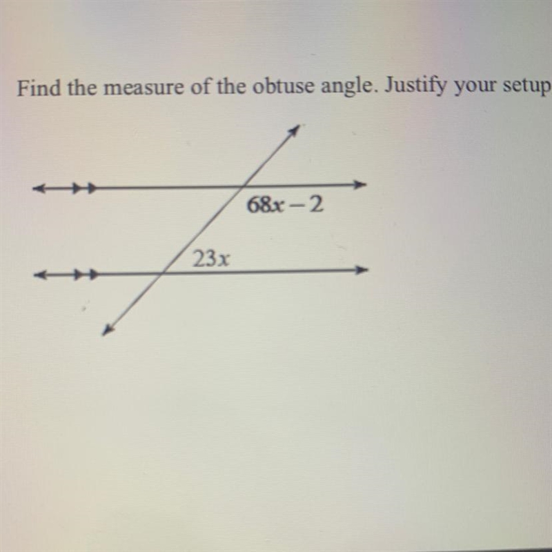 How to find the measure of the obtuse angle-example-1