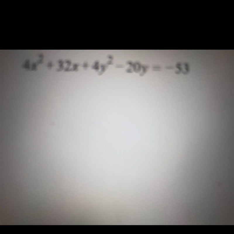 The equation of a circle is given below. Identify the center and the radius. 4x² + 32x-example-1