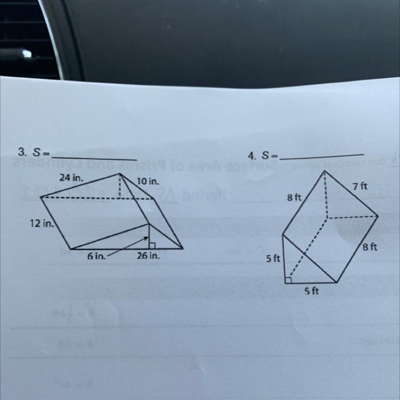 Find the surface area of each prism-example-1