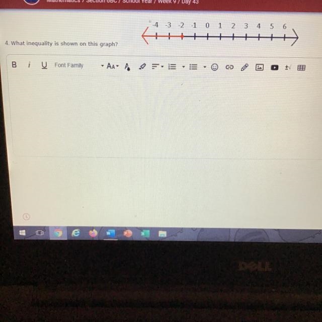 NO LINKS please help which inequality is shown on the graph-example-1