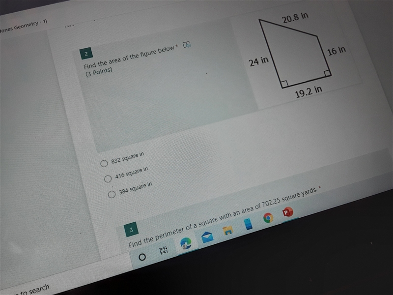 Find the area of the figure below-example-1