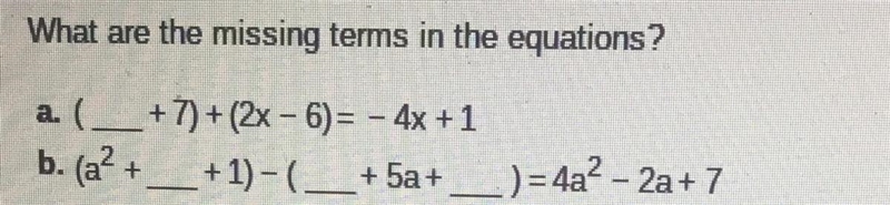 Please help with these 2 problems, fill in the blank-example-1