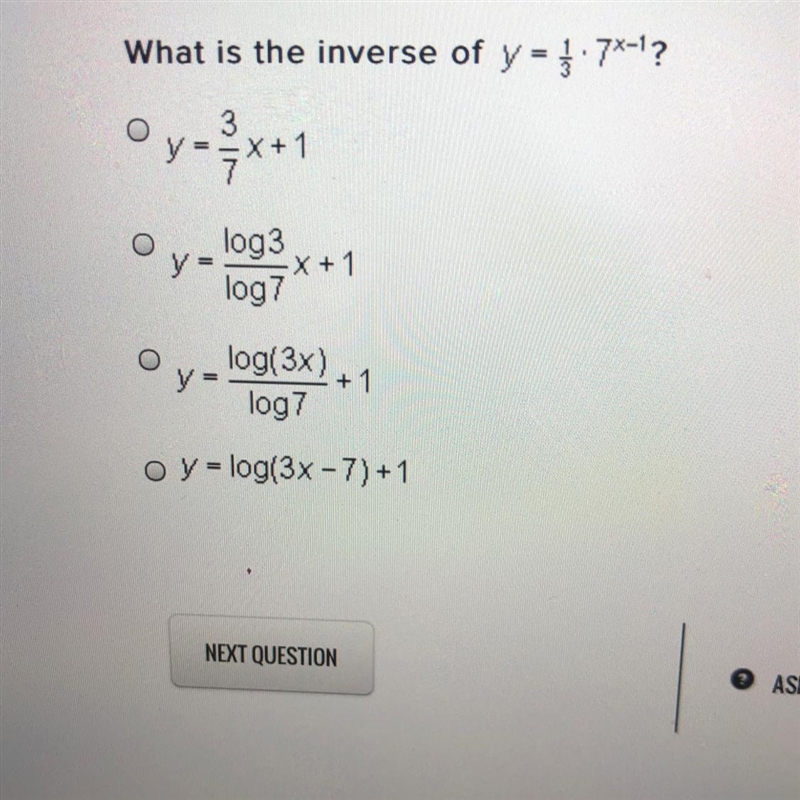 PLEASE help me! 50 Points What is the Inverse of-example-1