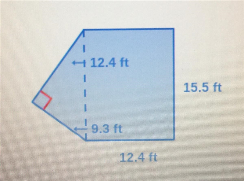 Find the area of the figure.-example-1