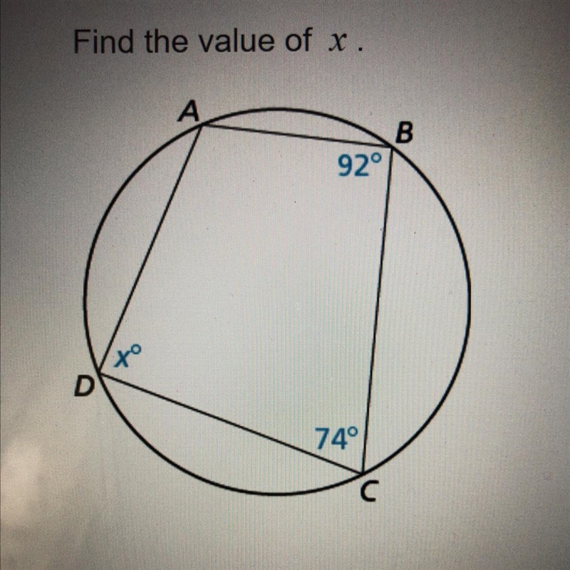 Find the value of x. can someone please help me right noww-example-1