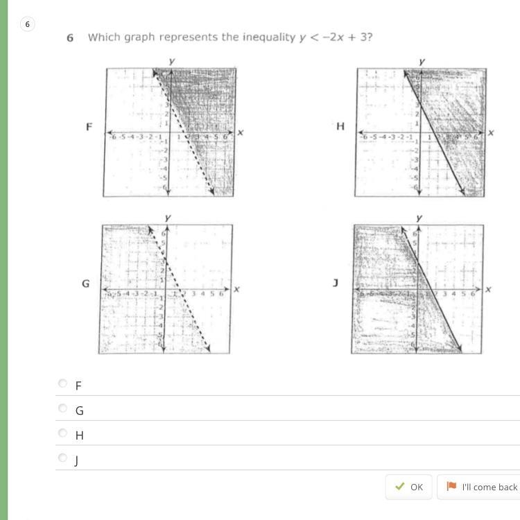 Which graph represents inequality y <2x+3-example-1