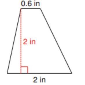 Find the area of the quadrilateral below. Formula is: A=1/2h(b1+b2)!!-example-1