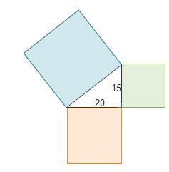 Imara used these steps to find the length of the hypotenuse of the right triangle-example-1