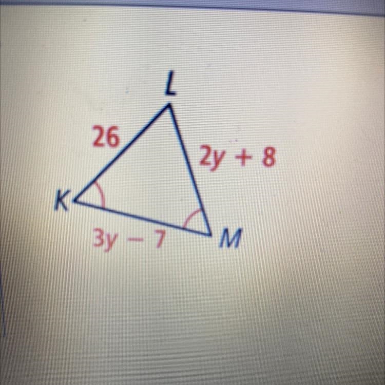 Find the lengths of all three sides of the triangle.-example-1